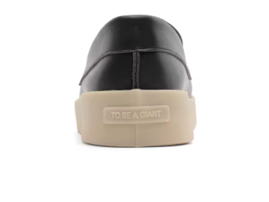 Mocassins cuir noir