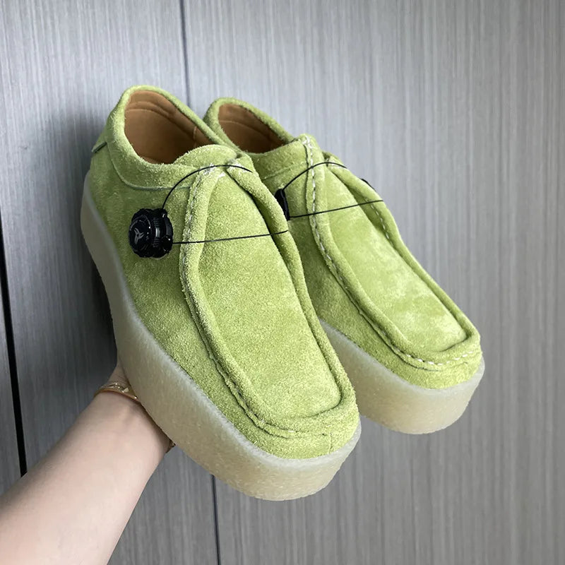 Mocassins à plateforme haute