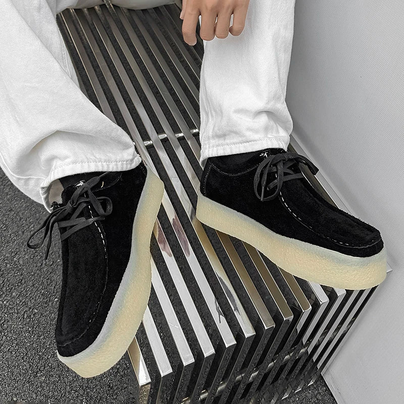 Mocassins à plateforme haute