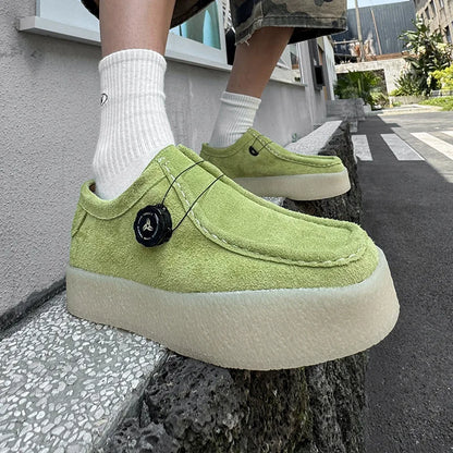 Mocassins à plateforme haute