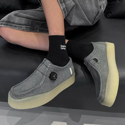 Mocassins à plateforme haute